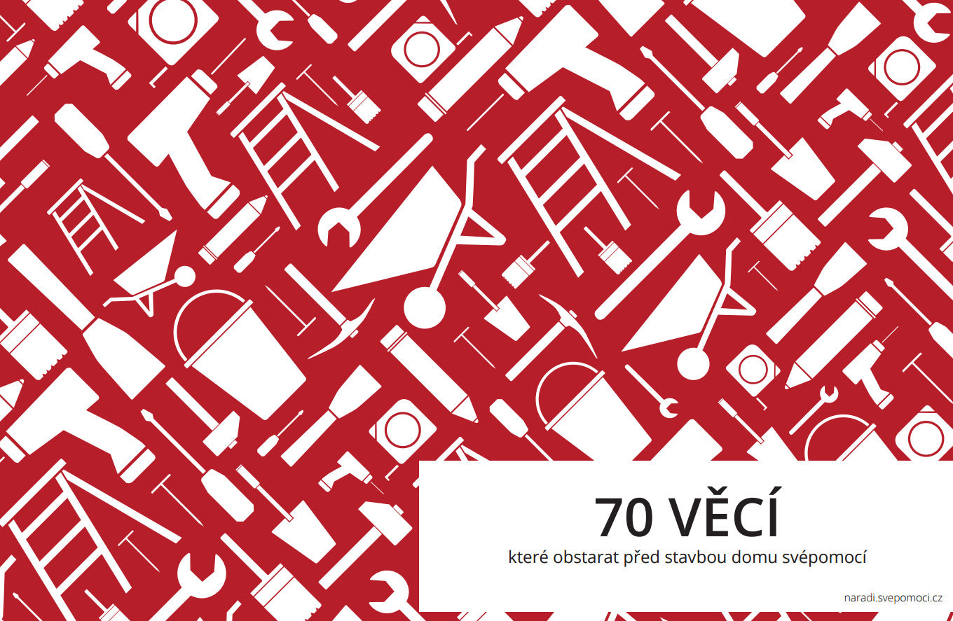 Praktický seznam nářadí pro stavbu a rekonstrukci (E-book)