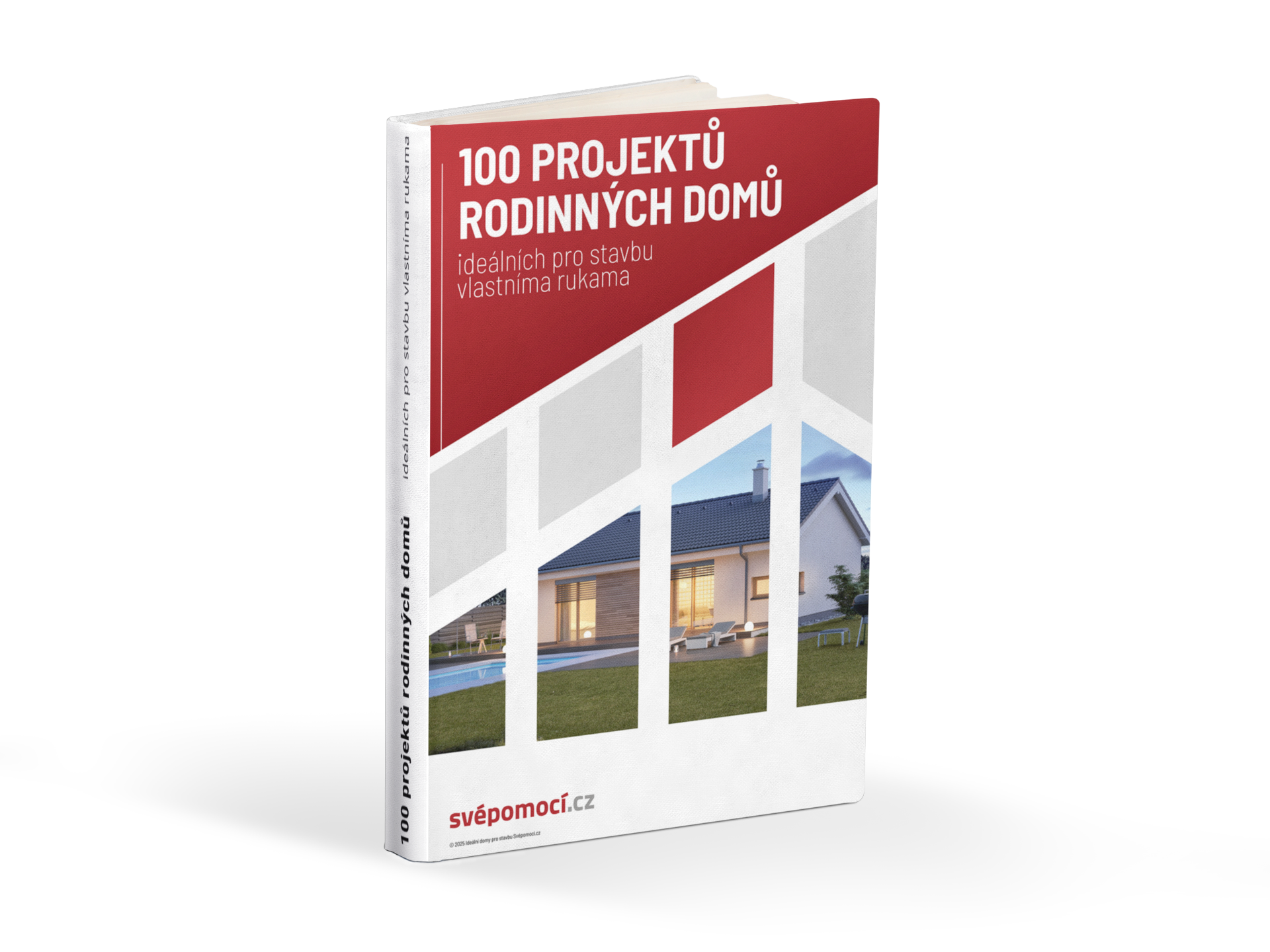 100 projektů rodinných domů ideálních pro stavbu svépomocí (E-book)