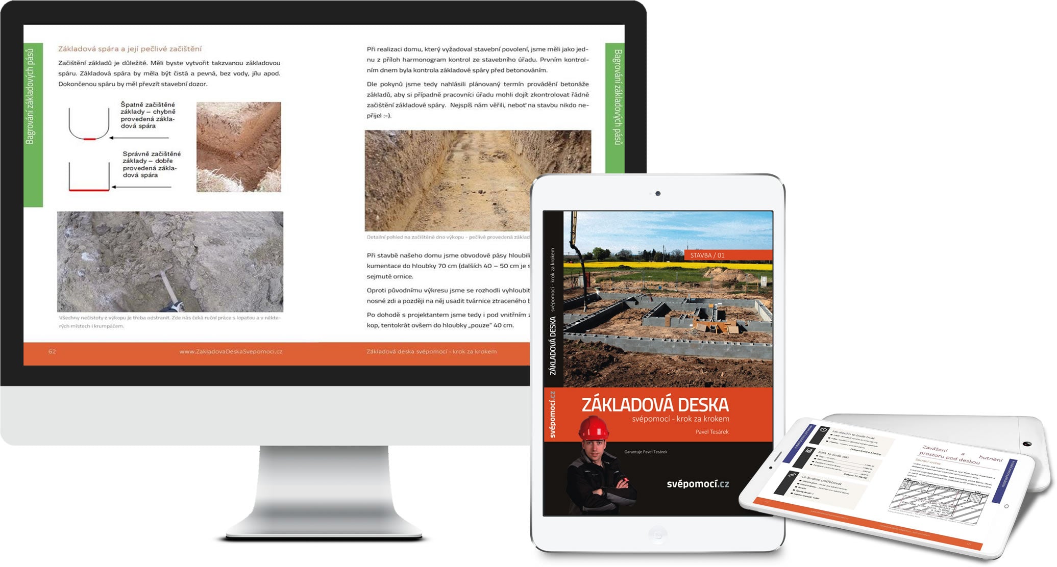 Základová deska svépomocí - krok za krokem (E-book)