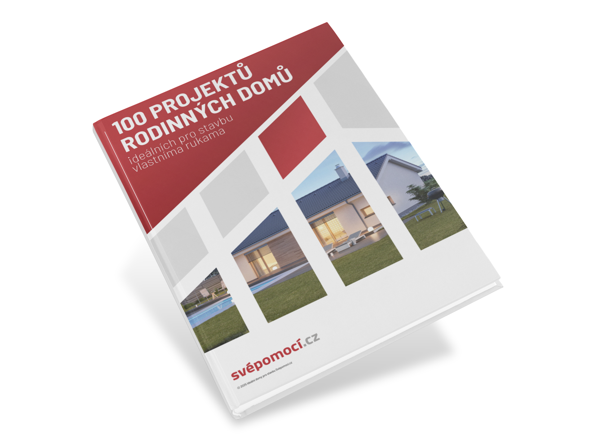 100 projektů rodinných domů ideálních pro stavbu svépomocí (E-book)