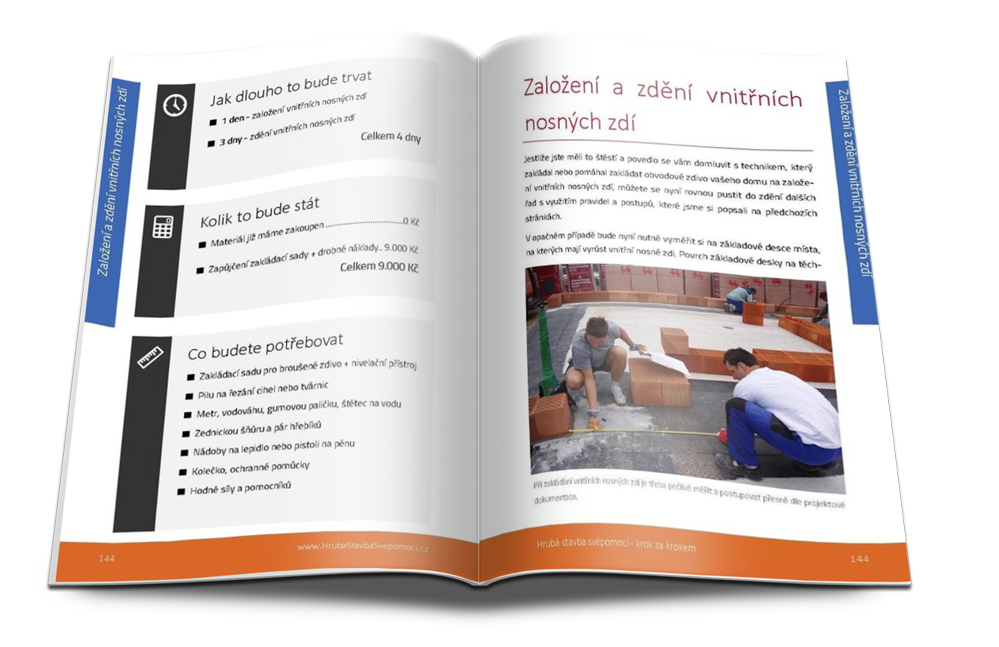 Hrubá stavba svépomocí - krok za krokem (E-book)